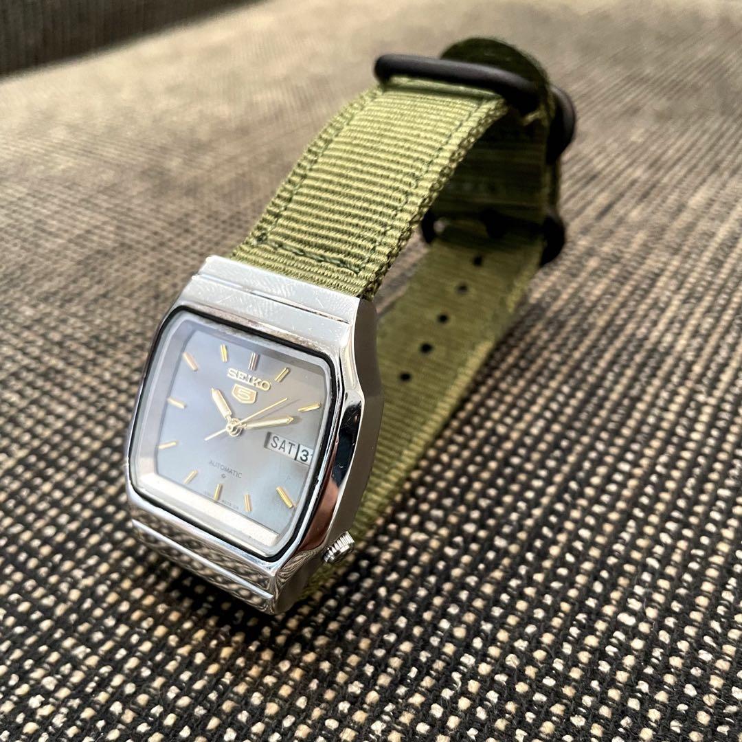 希少】SEIKO5 スクウェア ヴィンテージ ウォッチ | www.canbolatdent.com