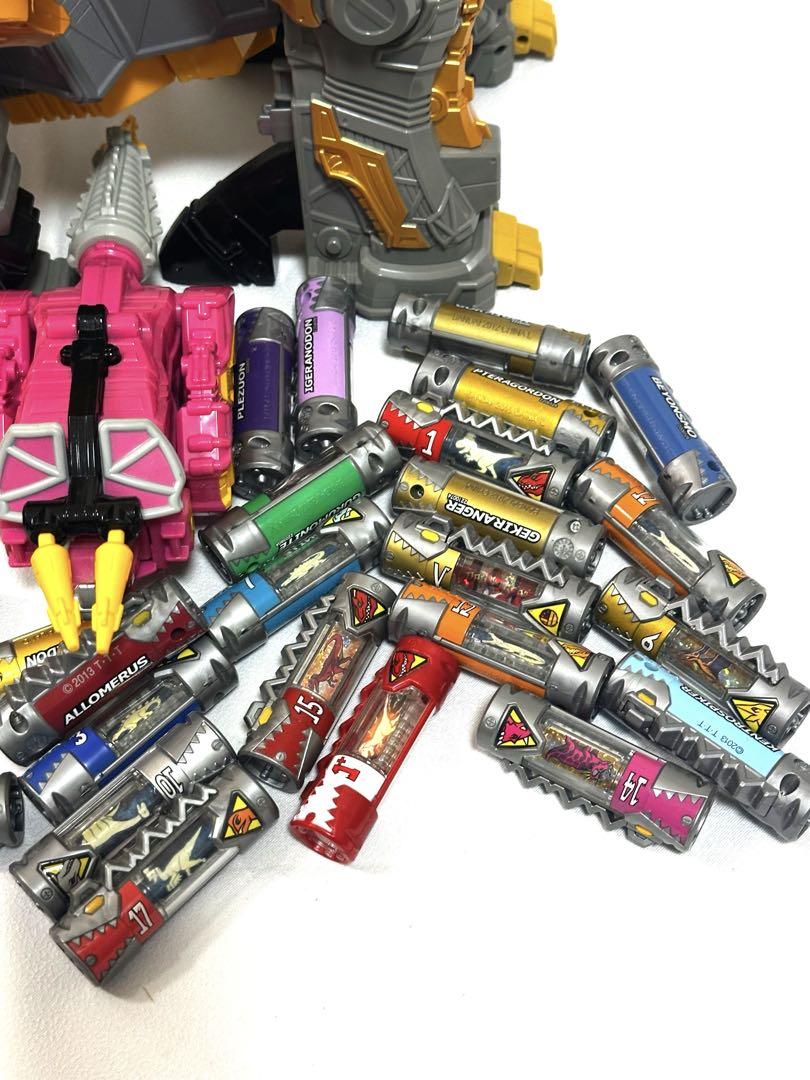 獣電戦隊キョウリュウジャー DXスピノダイオー パラサガン ザクトル 獣電池