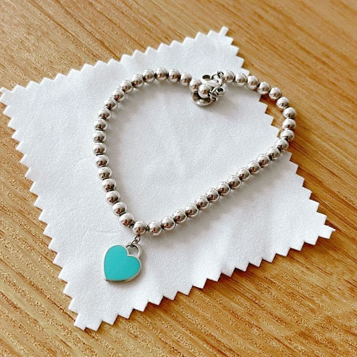 Tiffany ティファニー ハート タグ ビーズ ブレスレット aljaser.com.bh