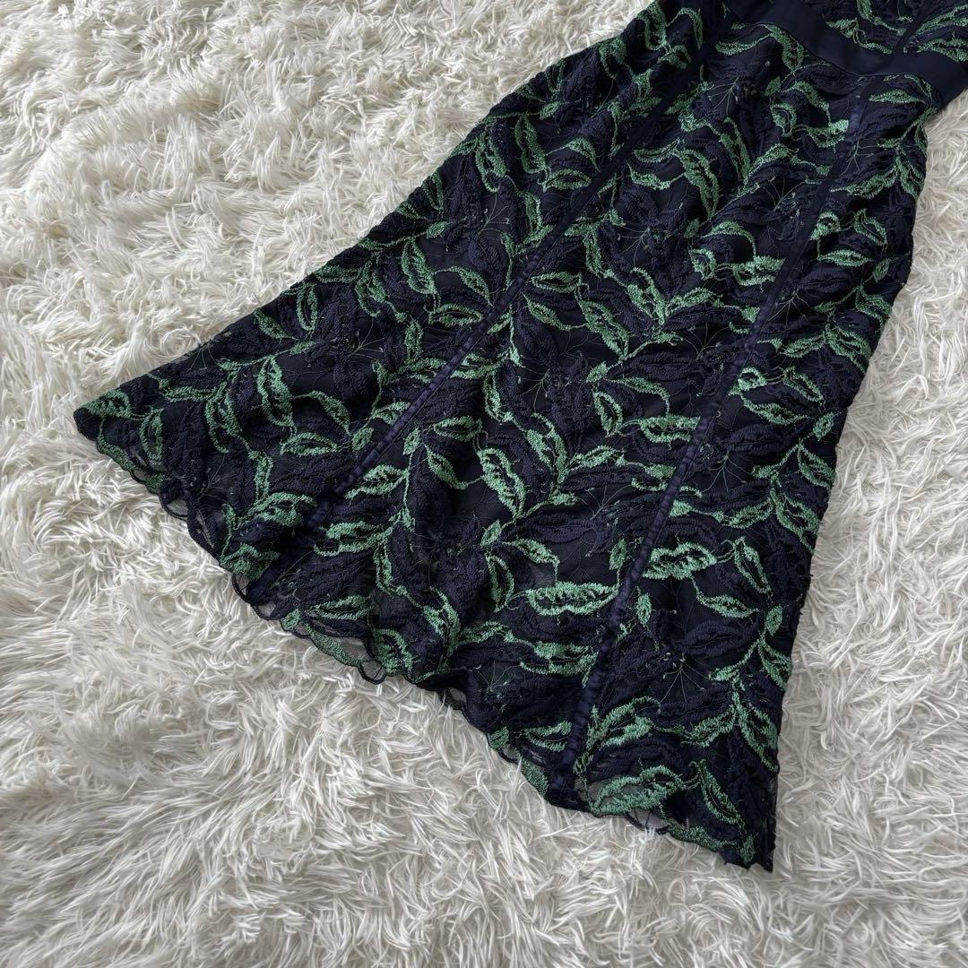 総レース 刺繍