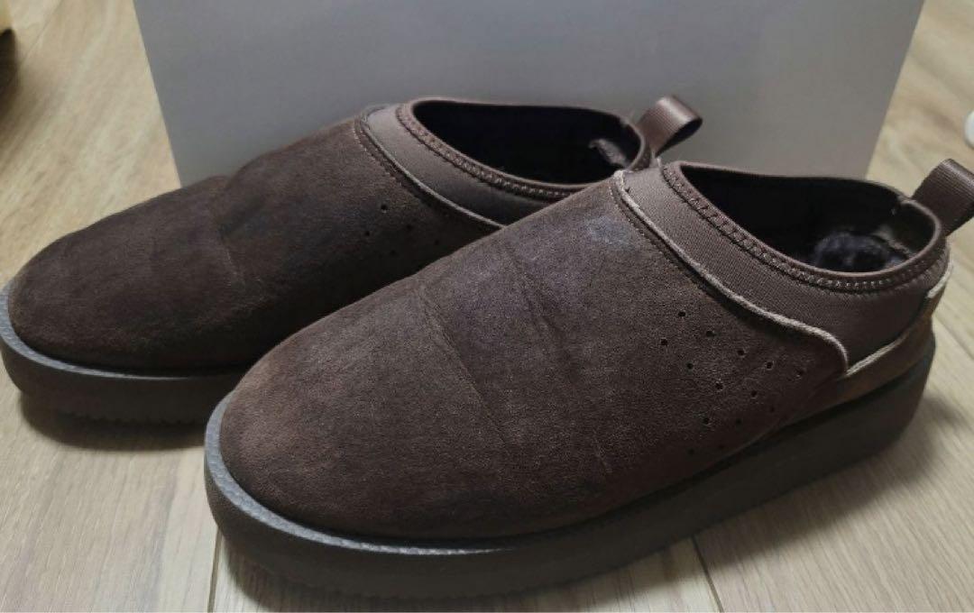 スイコック ムートンサボ ブラウン size6 37 24cm