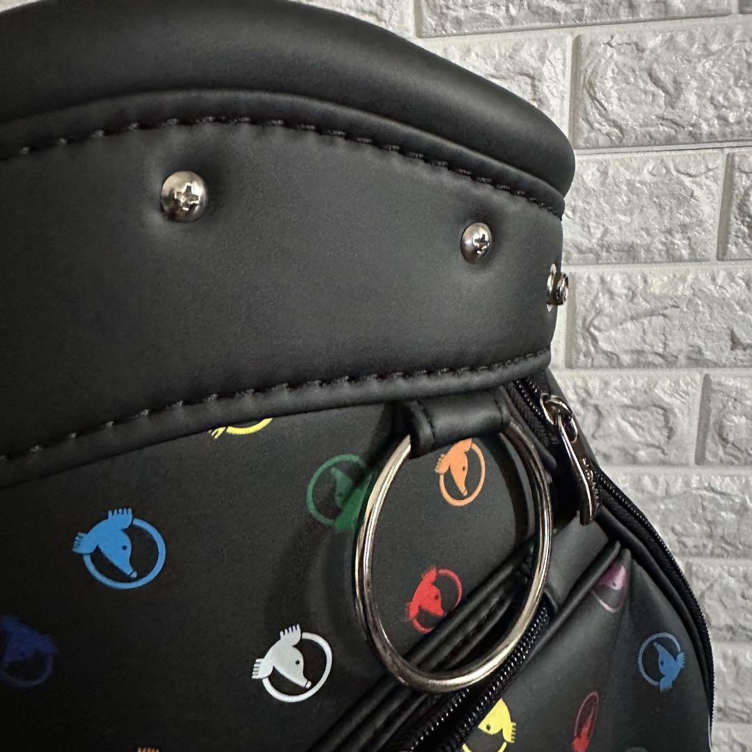 美品 HONMA キャディバッグ CB12021 ブラック ゴルフ