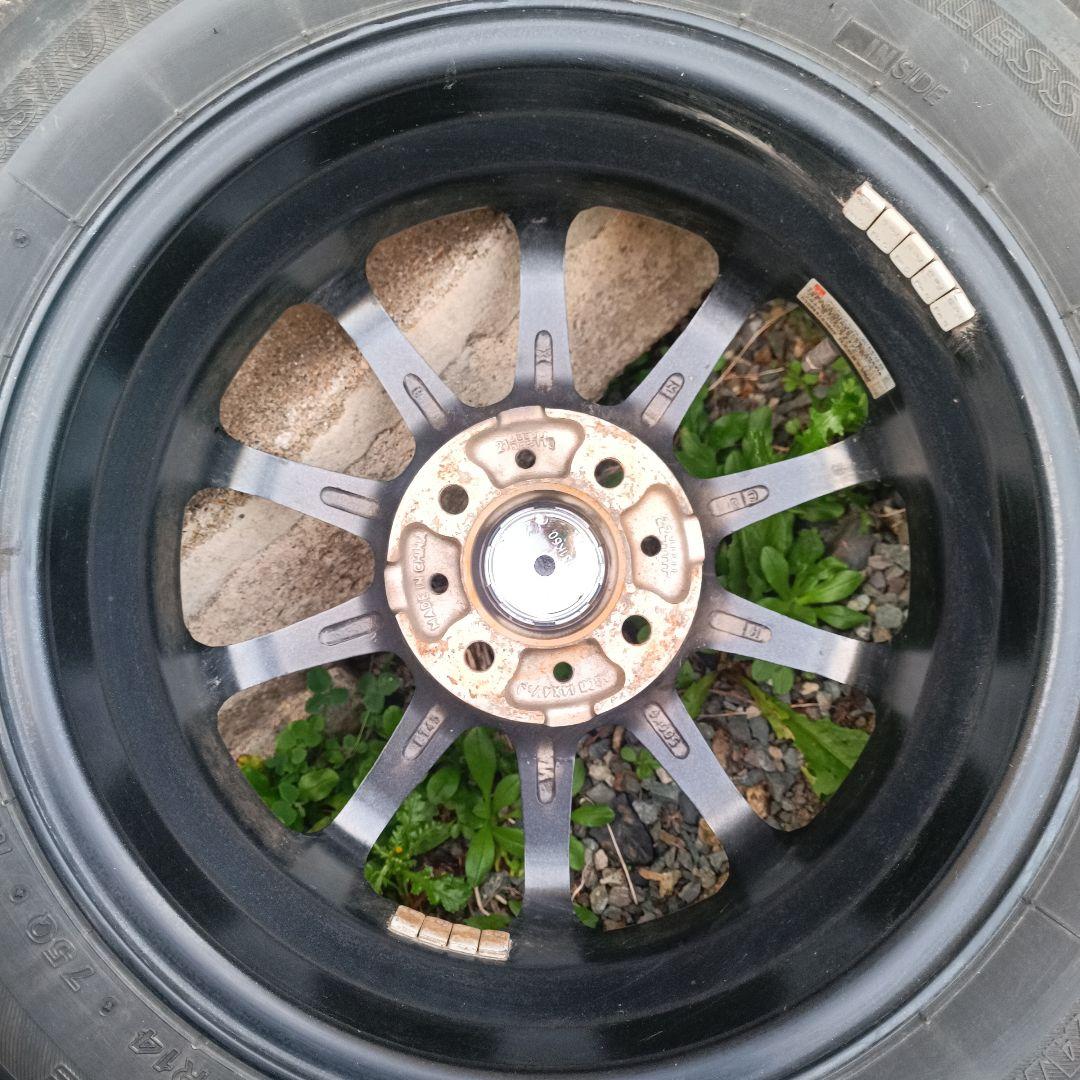 VRX2 155/65R14 スタッドレスタイヤホイールセット 4本カバー付き