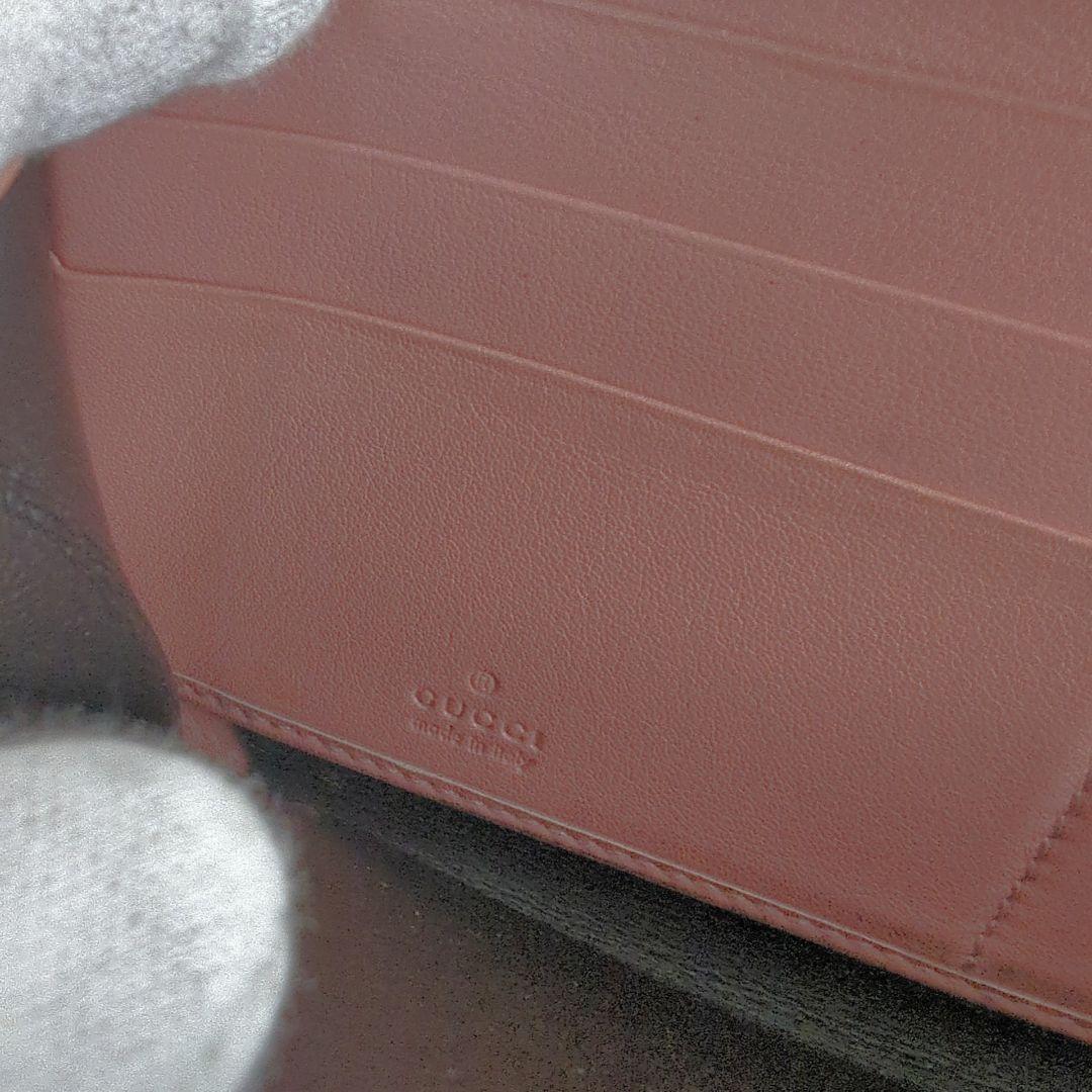 【良品】GUCCI グッチ 長財布 ラウンド ジップ ジッピー GG柄 ロゴ