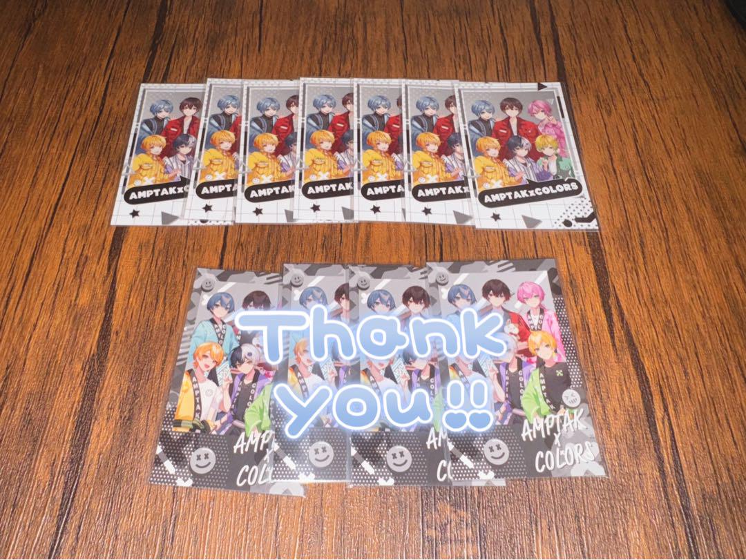 全員】AMPTAKxCOLORS グッズ