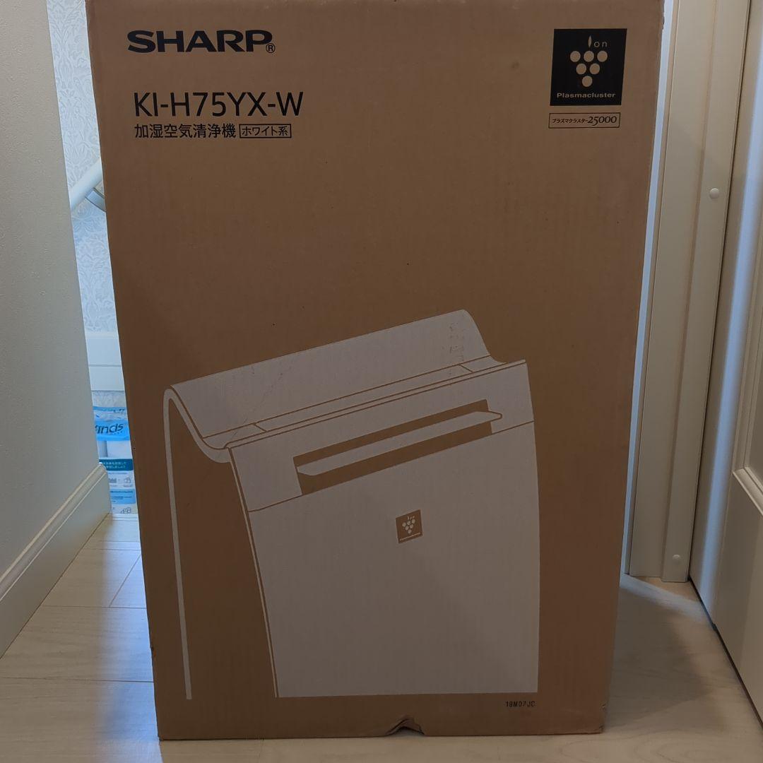 SHARP シャープ 加湿空気清浄機 KI-N75YX-W
