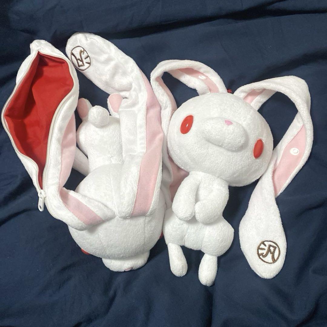 汎用うさぎ 2点まとめ ペンポーチ ぶら下がりポーチ