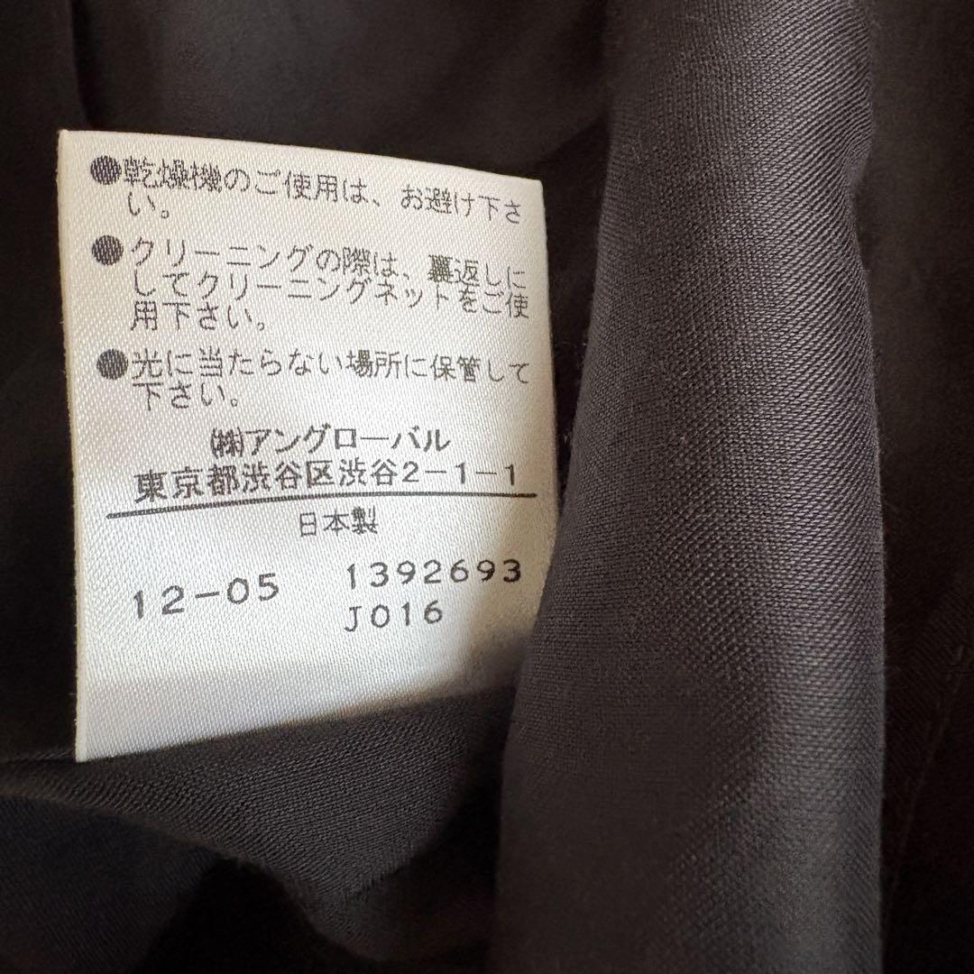 【美品】マーガレットハウエル　プリーツワンピース　コットン　オーバーサイズ　1 美品】マーガレットハウエル プリーツワンピース コットン