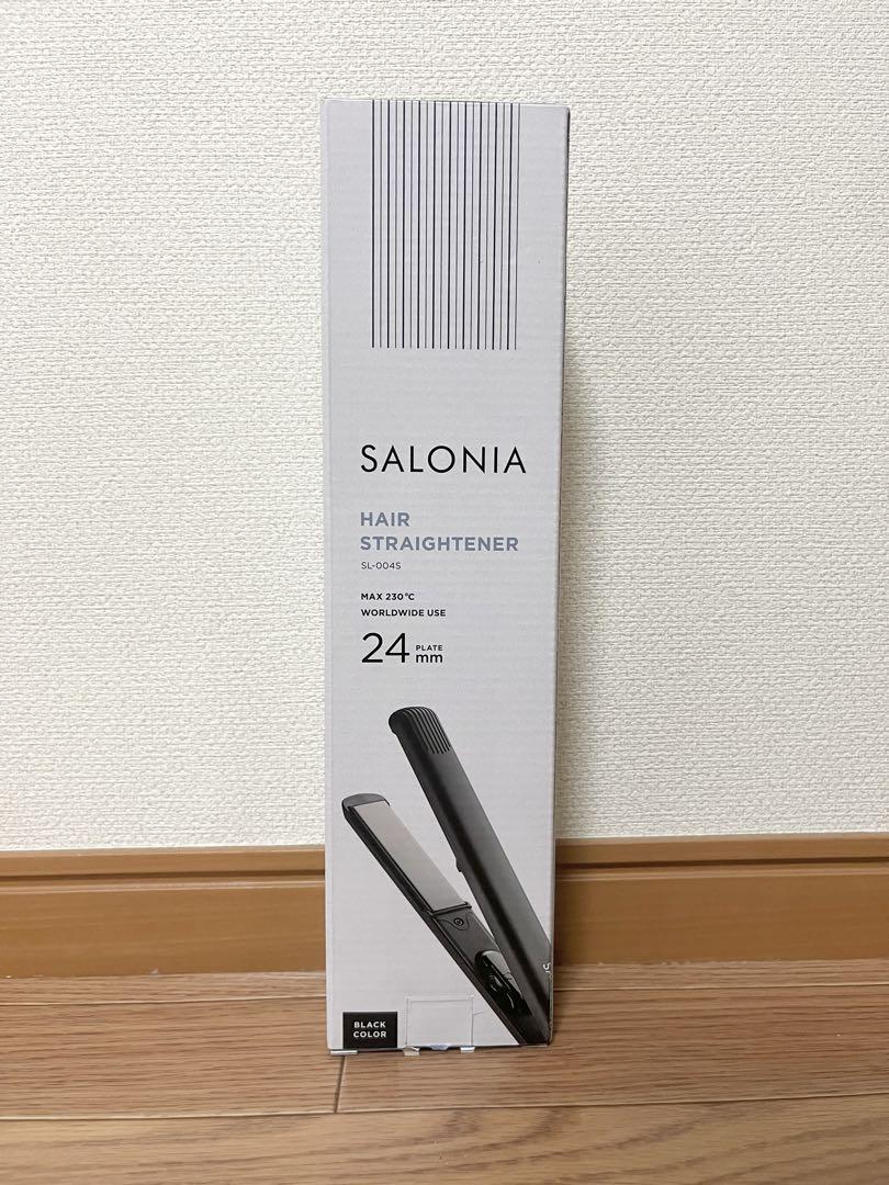 ☆美品☆ SALONIA ヘアアイロン24mm  ブラック