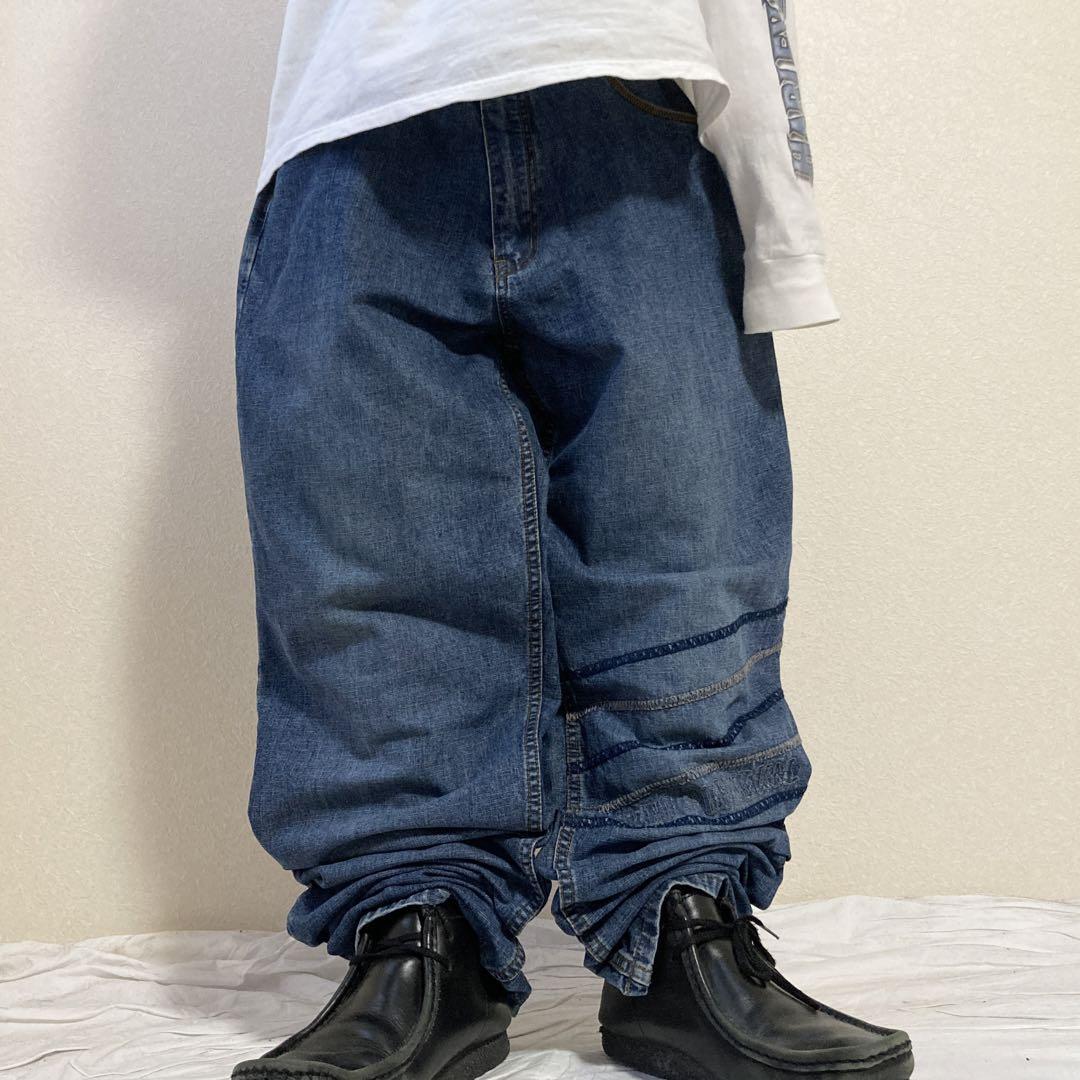 古着 90s EASYRISE 極太 バギー カーゴパンツ B系HIPHOP - メルカリ