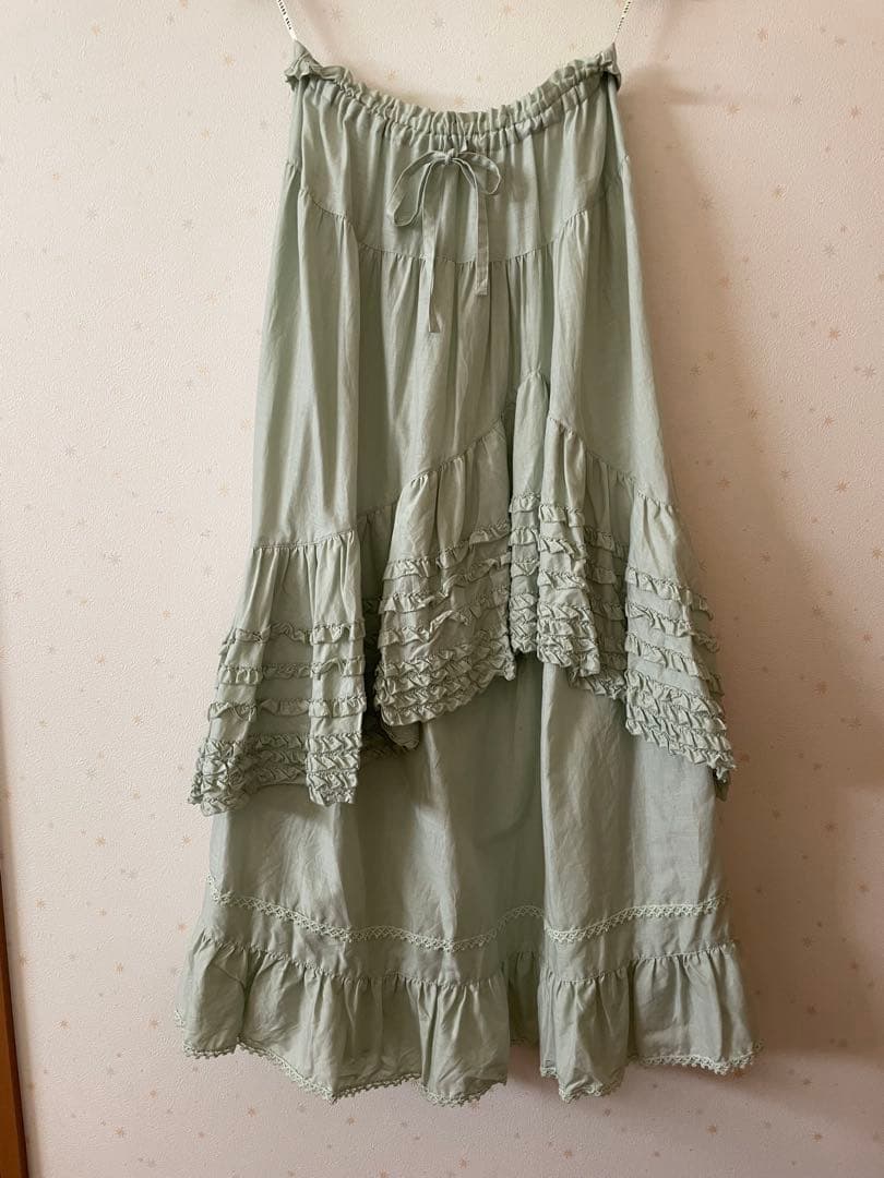 ピンクハウス☆ロングスカート(ハッカ)