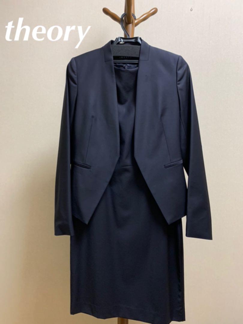 theory ワンピース スーツセット ネイビー