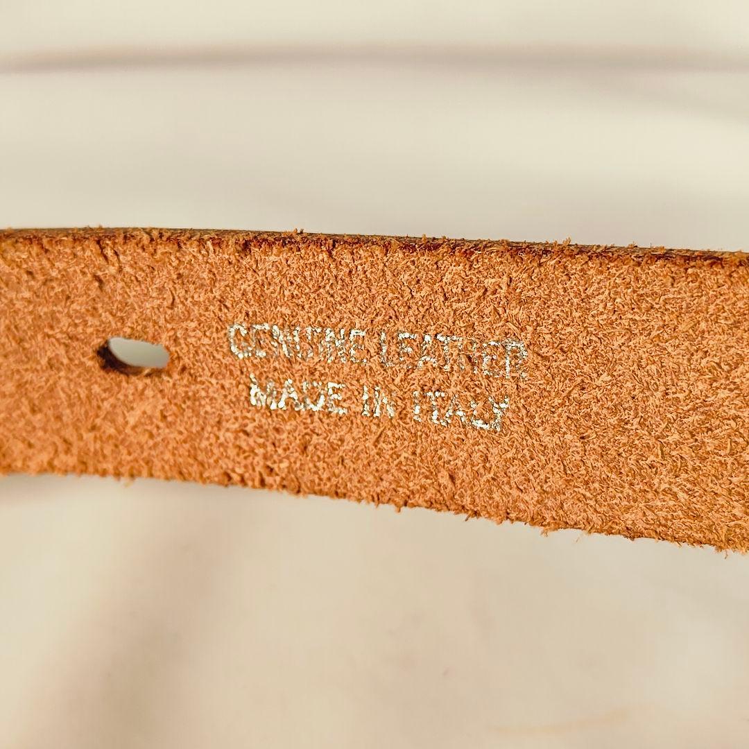 【新品極美品】RIVOLTA×JOKER イタリア製高級本革コンチョベルト 85