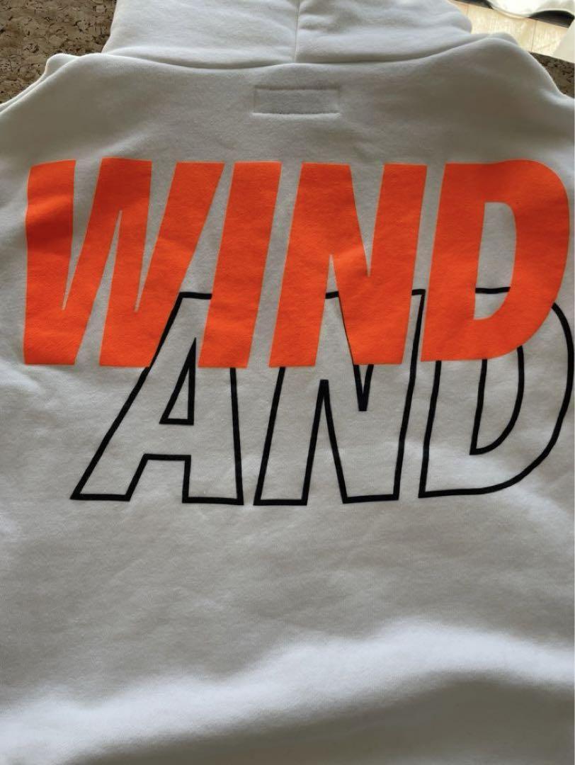 【初期・希少】 WIND AND SEAウィンダンシー ロゴパーカー 画像6