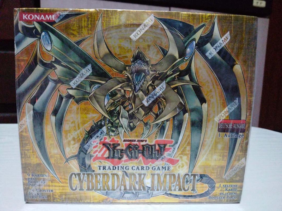 遊戯王　引退 遊戯王 引退 CDIP サイバーダークインパクト box ドイツ語