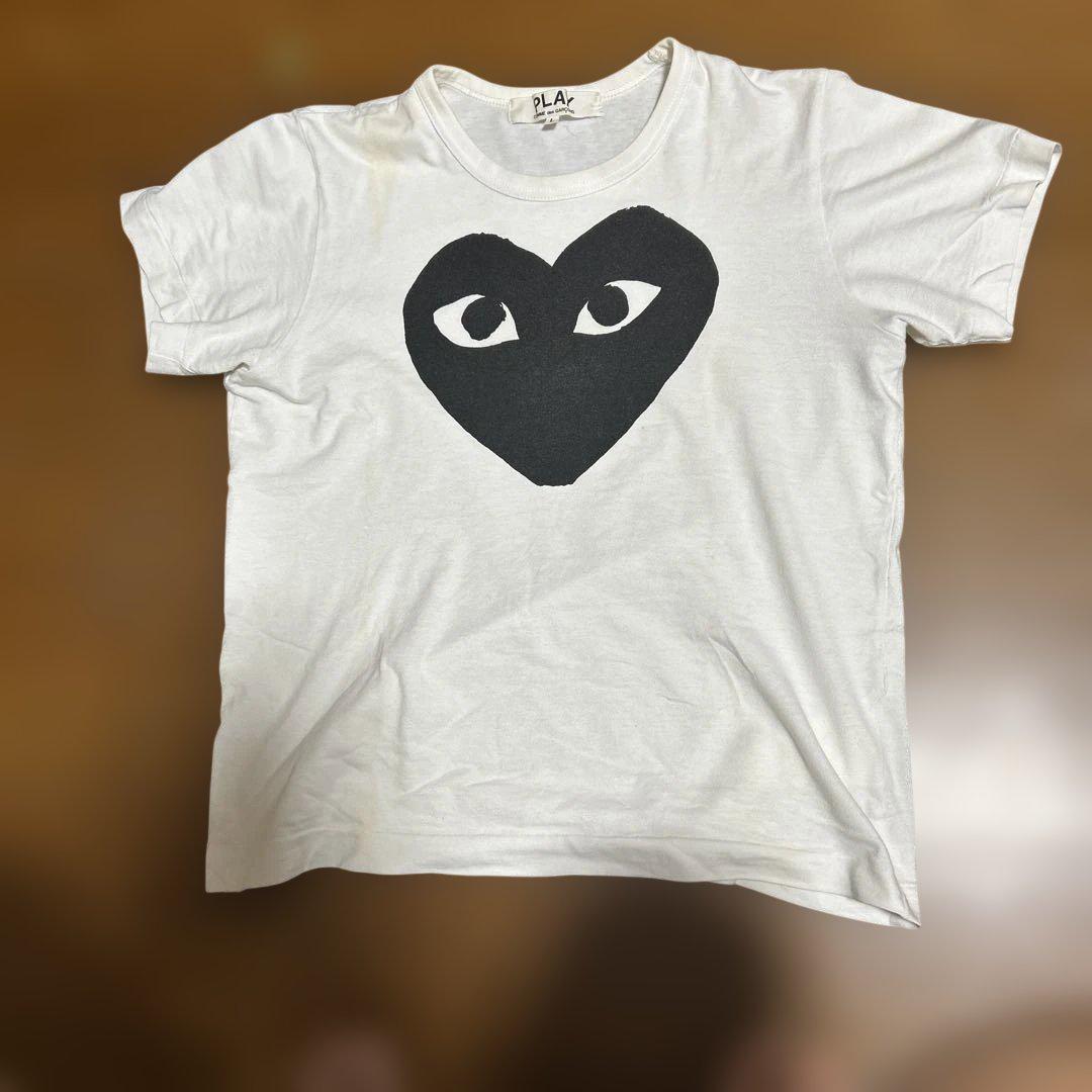 Comme Des Garçons Play ハートロゴ Tシャツ | ブラック