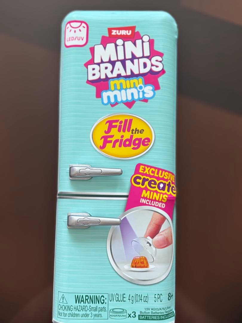 【新品】Mini Brands by ZURU ミニブランズ ミニチュア冷蔵庫