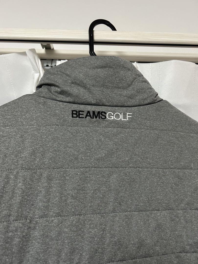 BEAMS GOLF /メンズ/ゴルフ/ベスト/グレー-ファストファッション