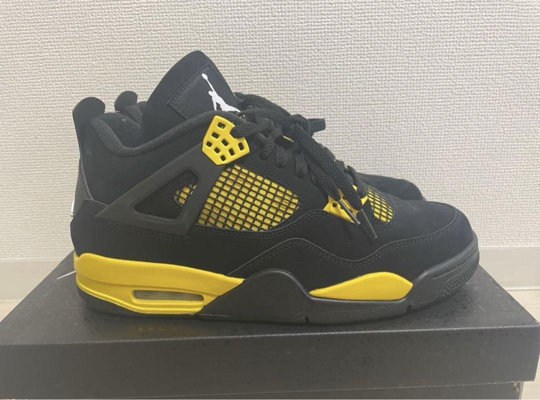 NIKE AIR JORDAN 4 RETRO THUNDER ナイキジョーダン