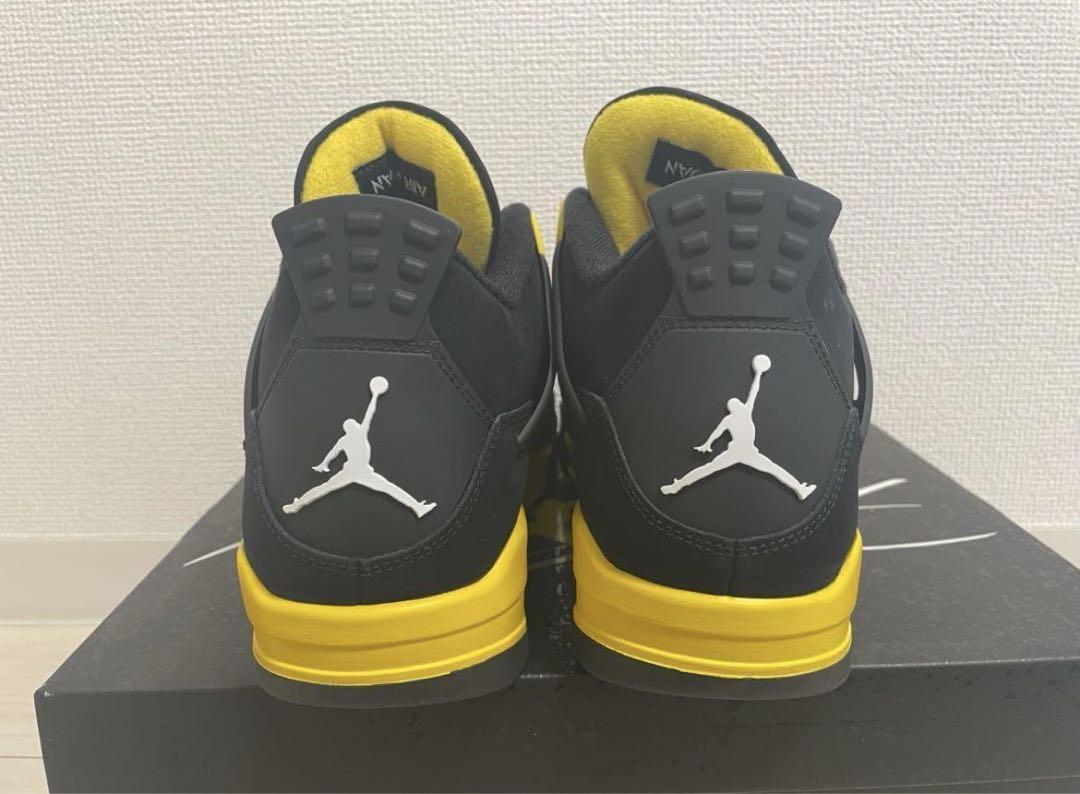 NIKE AIR JORDAN 4 RETRO THUNDER ナイキジョーダン
