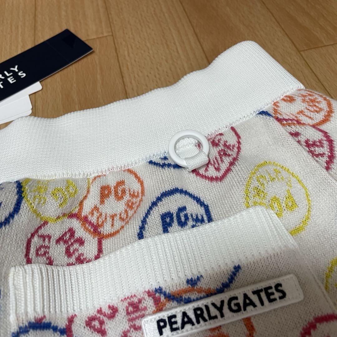 新品 パーリーゲイツ PEARLY GATES スカート 1 丸ロゴ