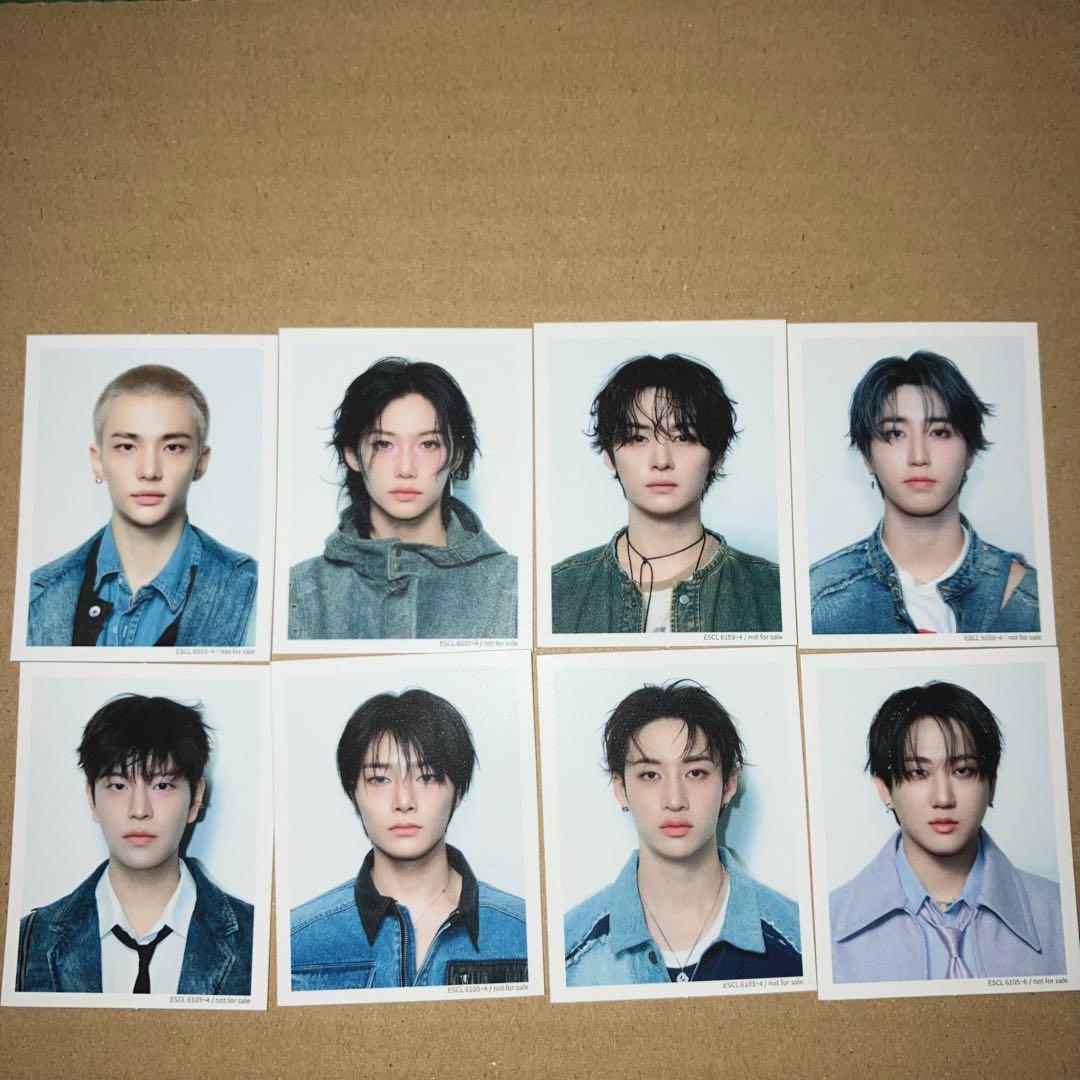straykids トレカ Hollow 初回限定盤A IDフォト 8種コンプ①