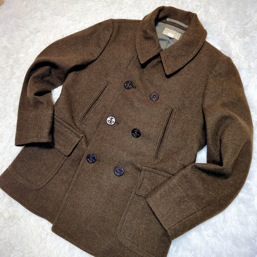 【美品】RRL Pコート DOBBLE RL ダブルアールエル ラルフローレン