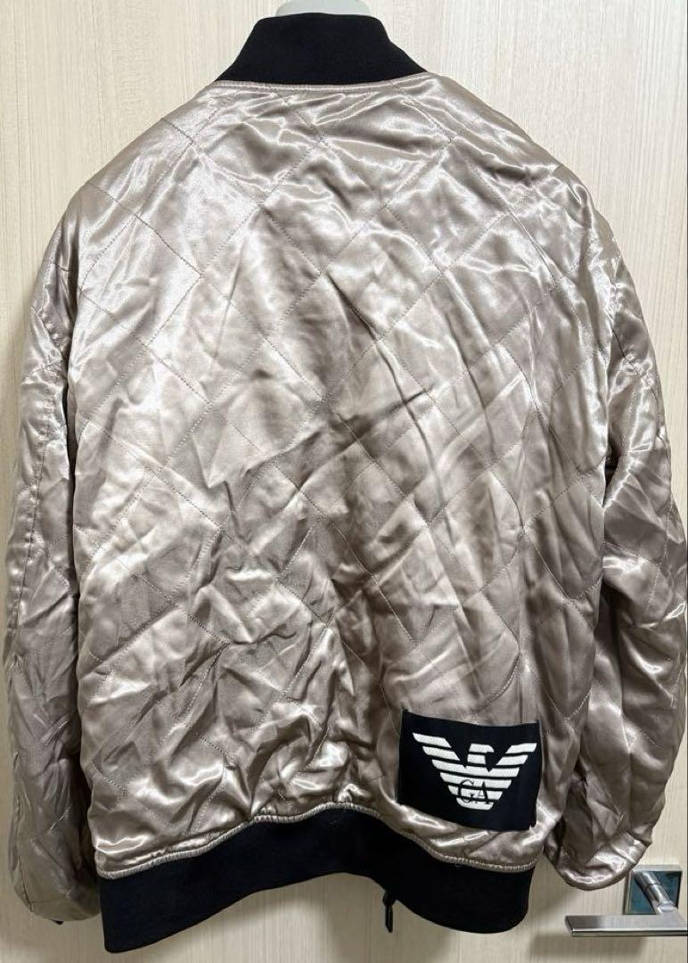 限定お買い得商品 EMPORIO ARMANI リバーシブル ブルゾン54 ジャケット・アウター