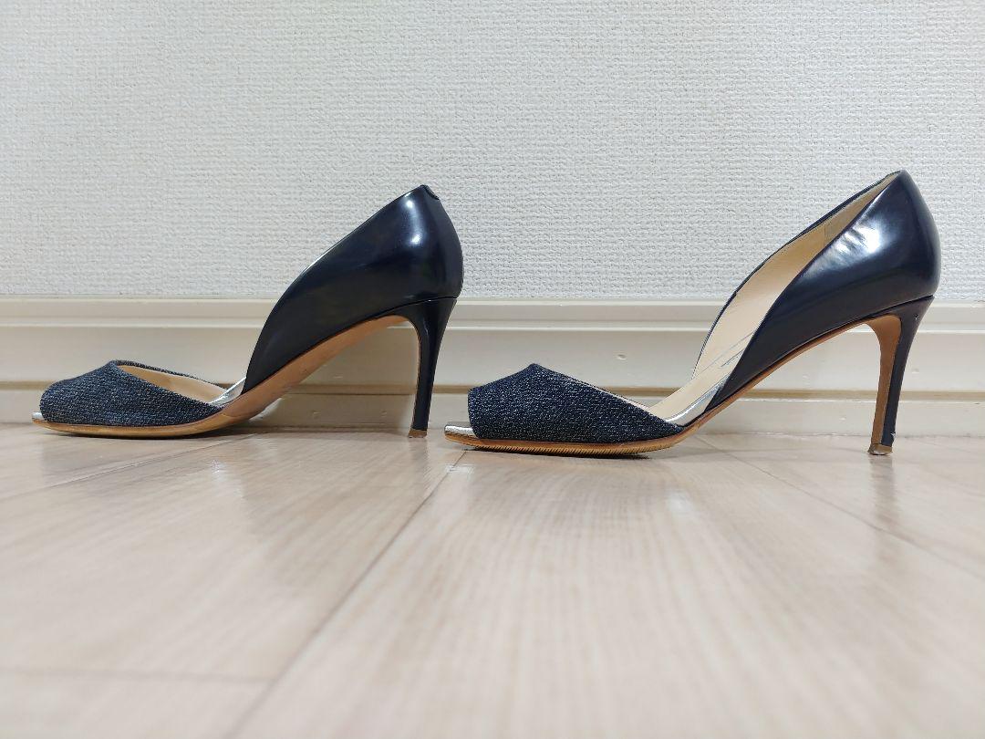 PELLICO デニム シルバー d85va-m66895943287 袋付 サンダル 安い格安