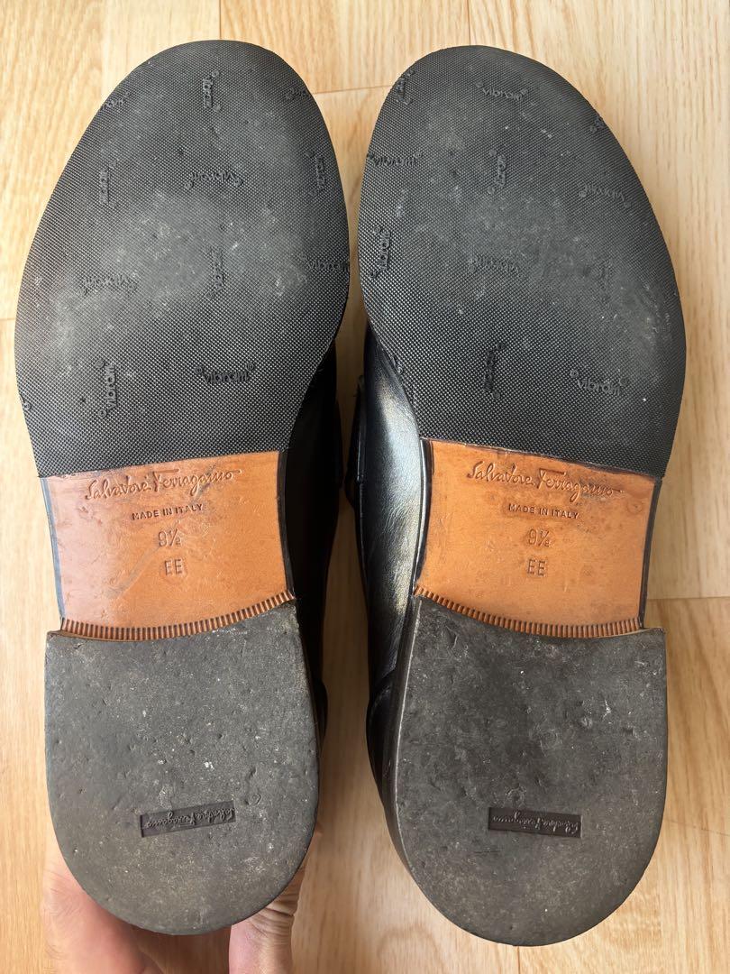 Salvatore Ferragamo ブラックローファー 9 1/2 E