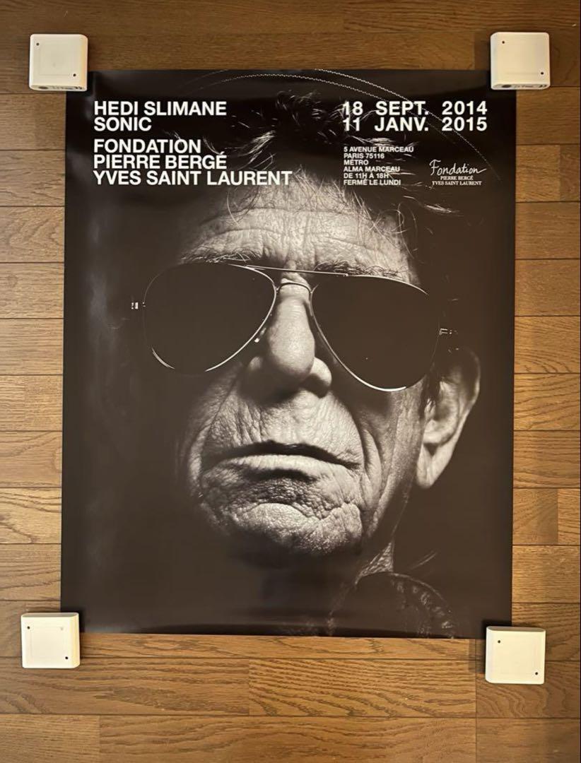 HEDI SLIMANE YVES SAINT LAURENT ポスター HEDI SLIMANE YVES SAINT LAURENT ポスター