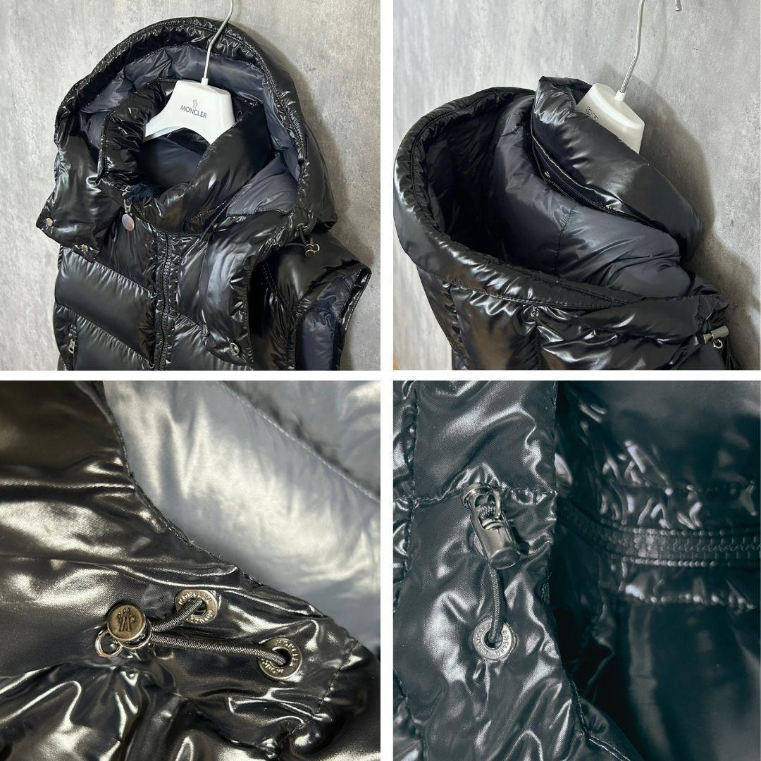新品未使用タグ付き☆MONCLER BORMES ダウンベスト TG1 黒色