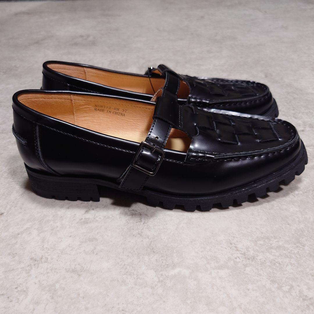 タグ付 ARTESANOS T-strap Loafers 37