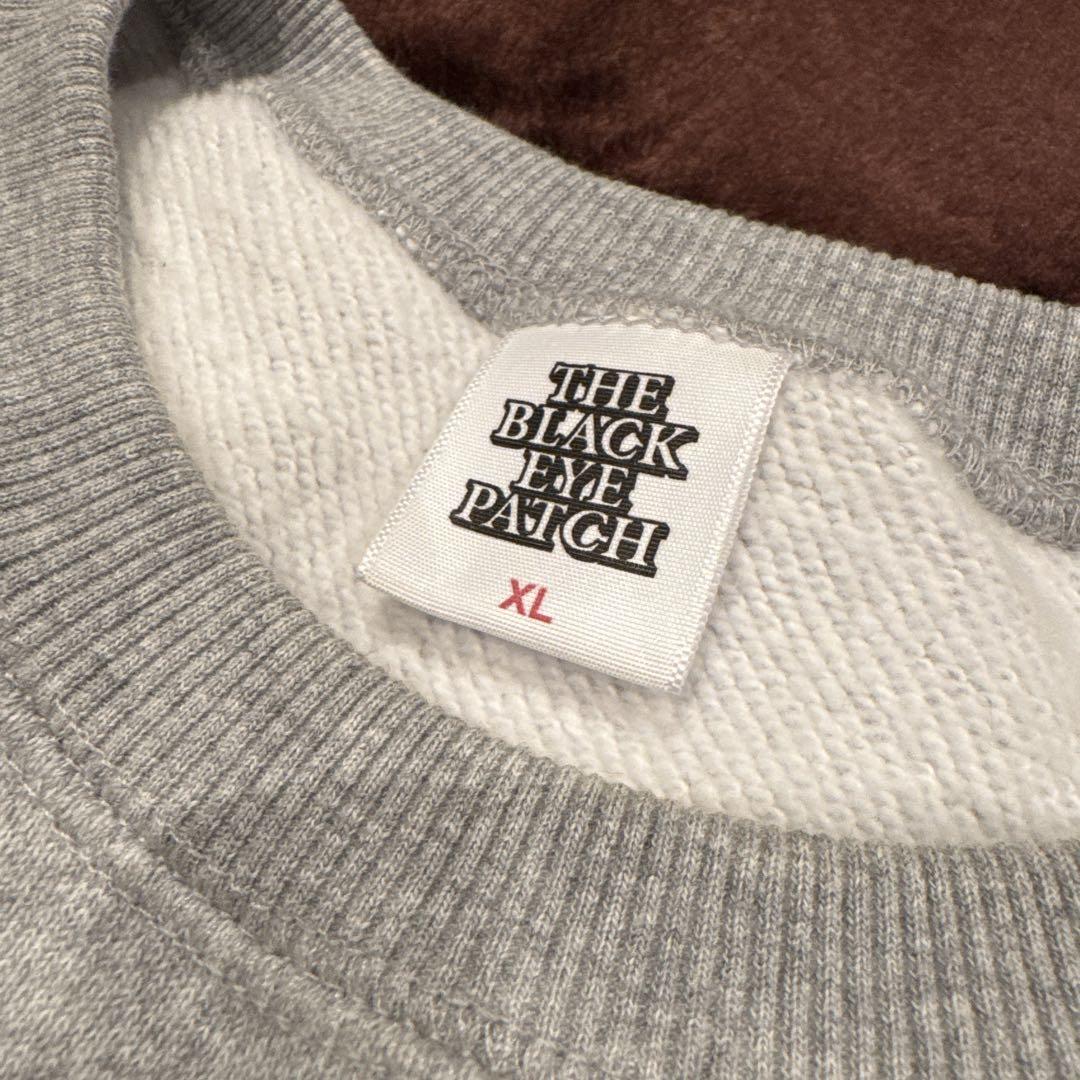 The Black Eye Patch｜XL 美品｜グレー スウェット