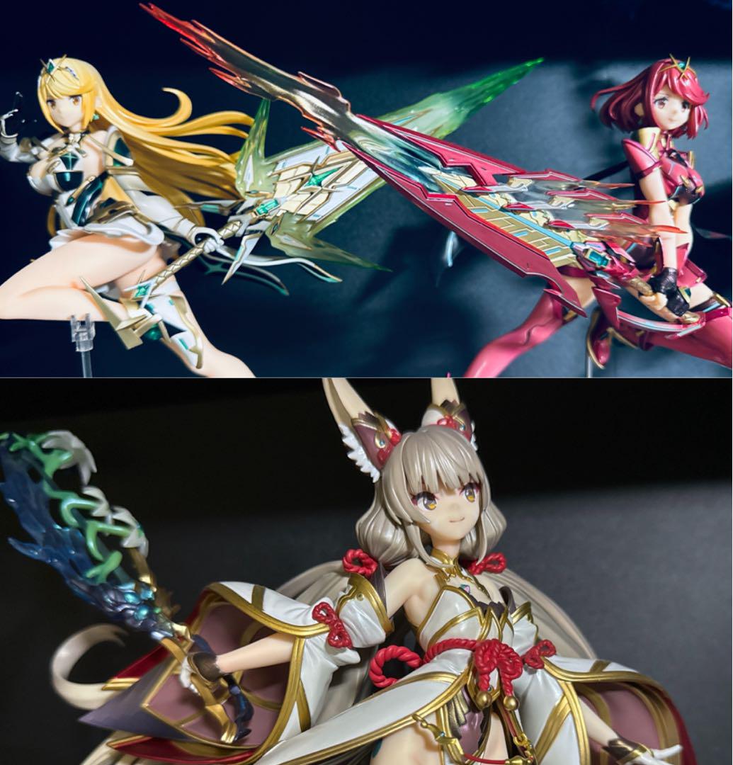 ゼノブレイド2 Xenoblade2 ホムラ ヒカリ ニア フィギュア