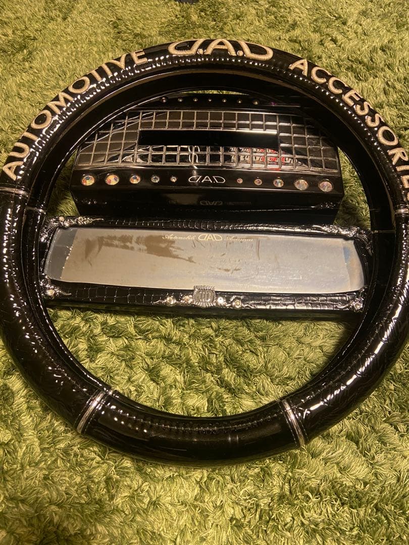 ギャルソン　DAD ハンドルカバー　ティッシュケース　ミラー