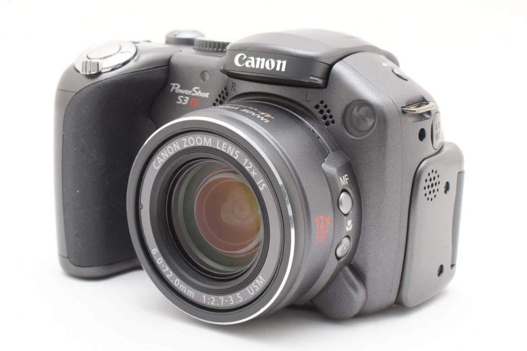 動作品✨Canon PowerShot S3 IS デジカメ コンデジ PowerShot S3 IS - Canon Camera Museum