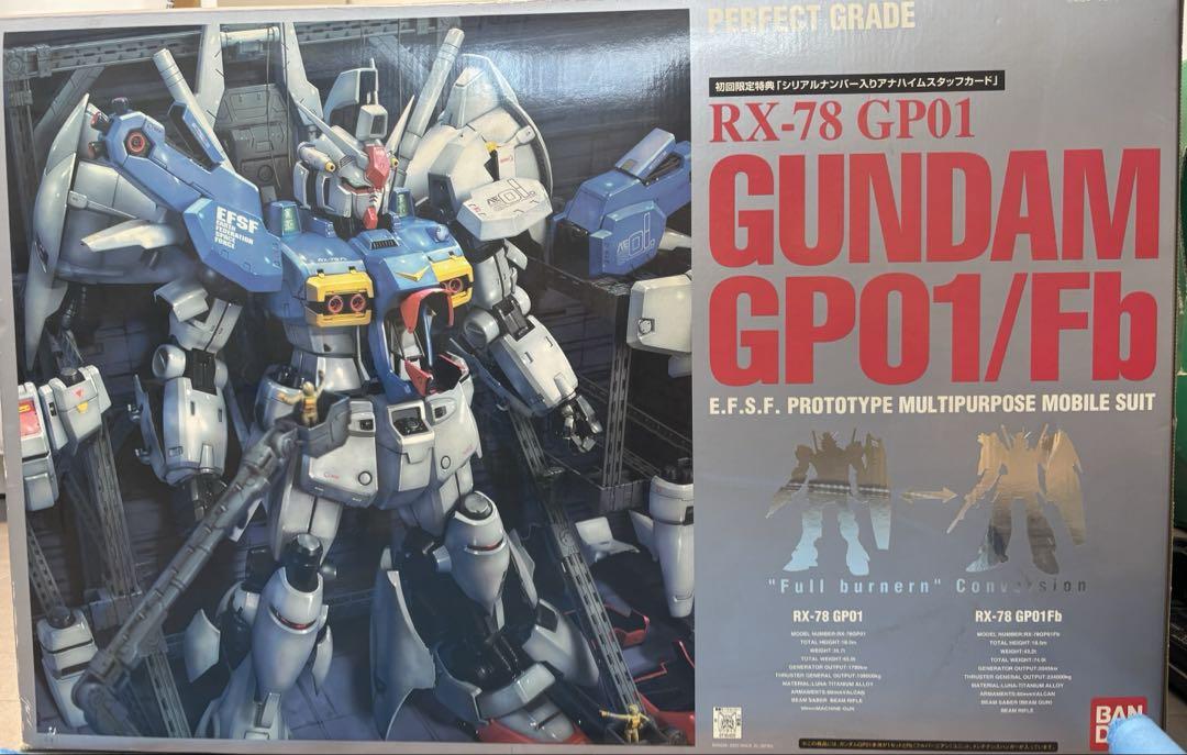 RX-78 GP01/GUNDAM GP01/Fb パーフェクトグレード