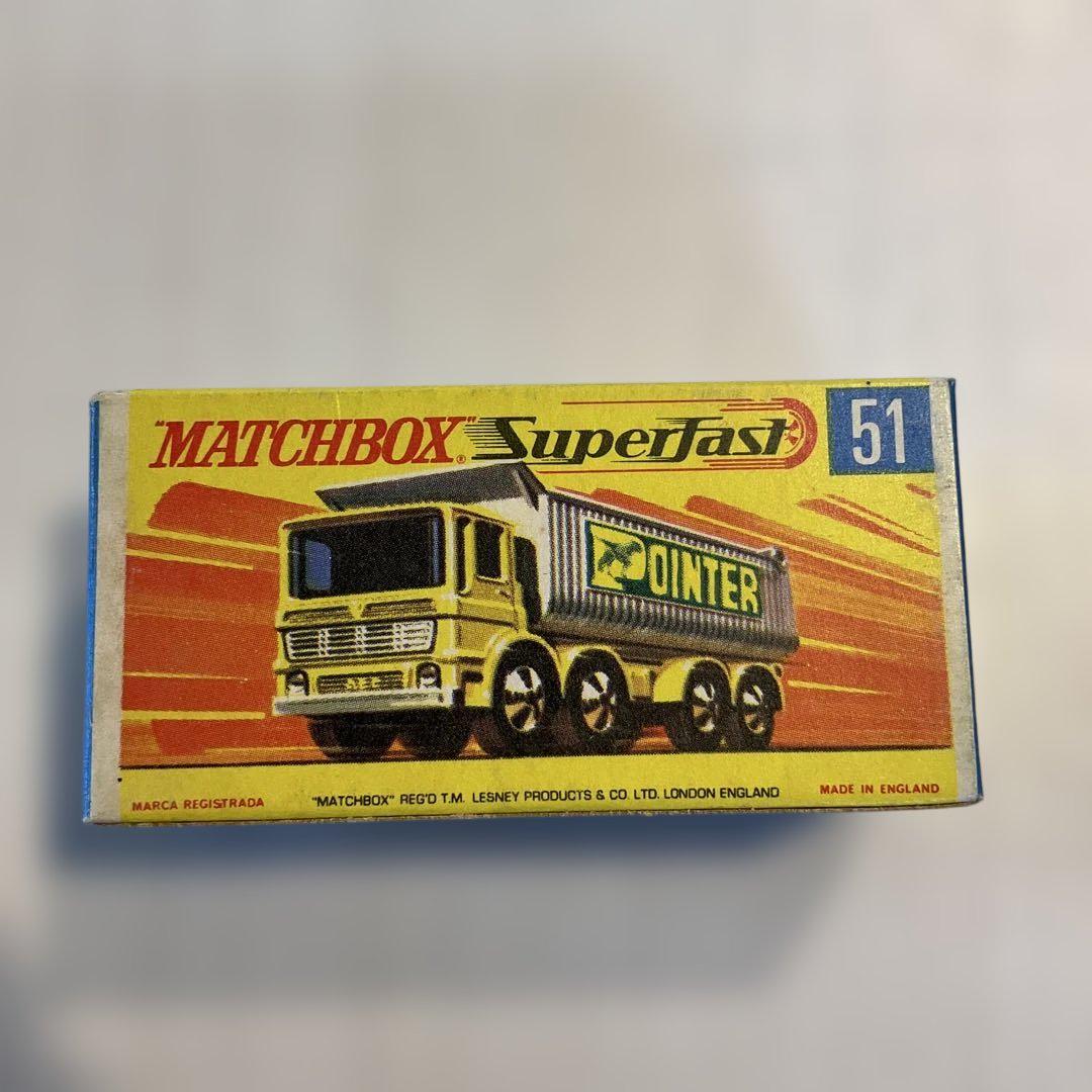 ミニカー　マッチボックス　8ホイールティッパー