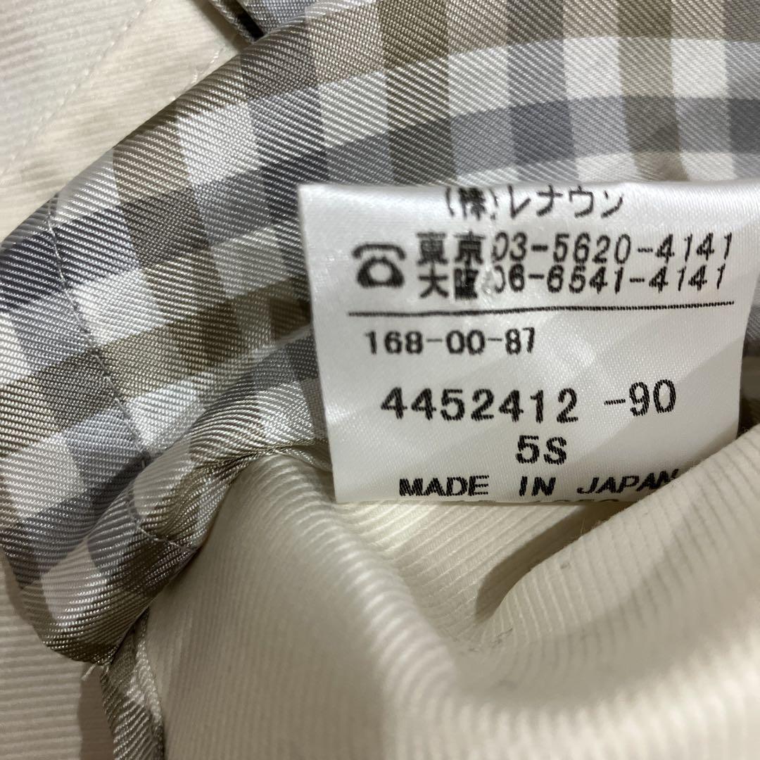 aquascutum トレンチコート　ハーフコート