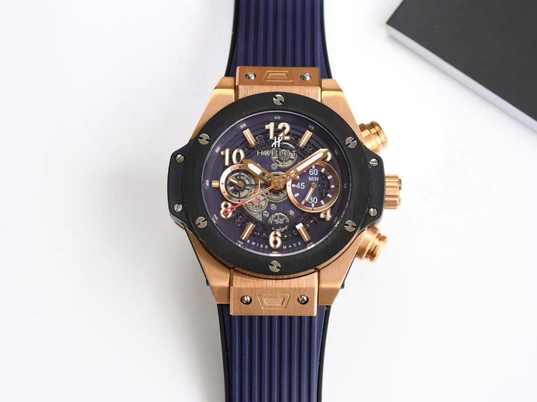 美品 HUBLOT 自動巻き機械ウブロ 男性用 時計p