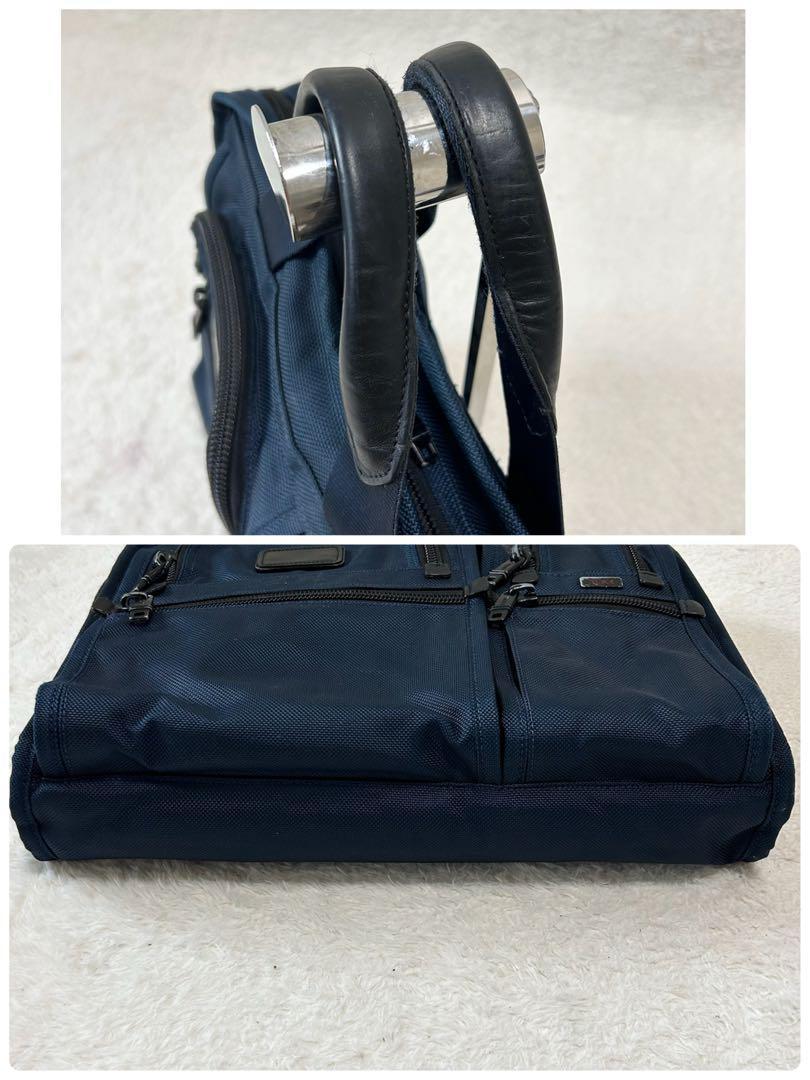 【美品】トゥミ×シップス別注　ビジネスバッグ　2way　ネイビー　ALPHA2