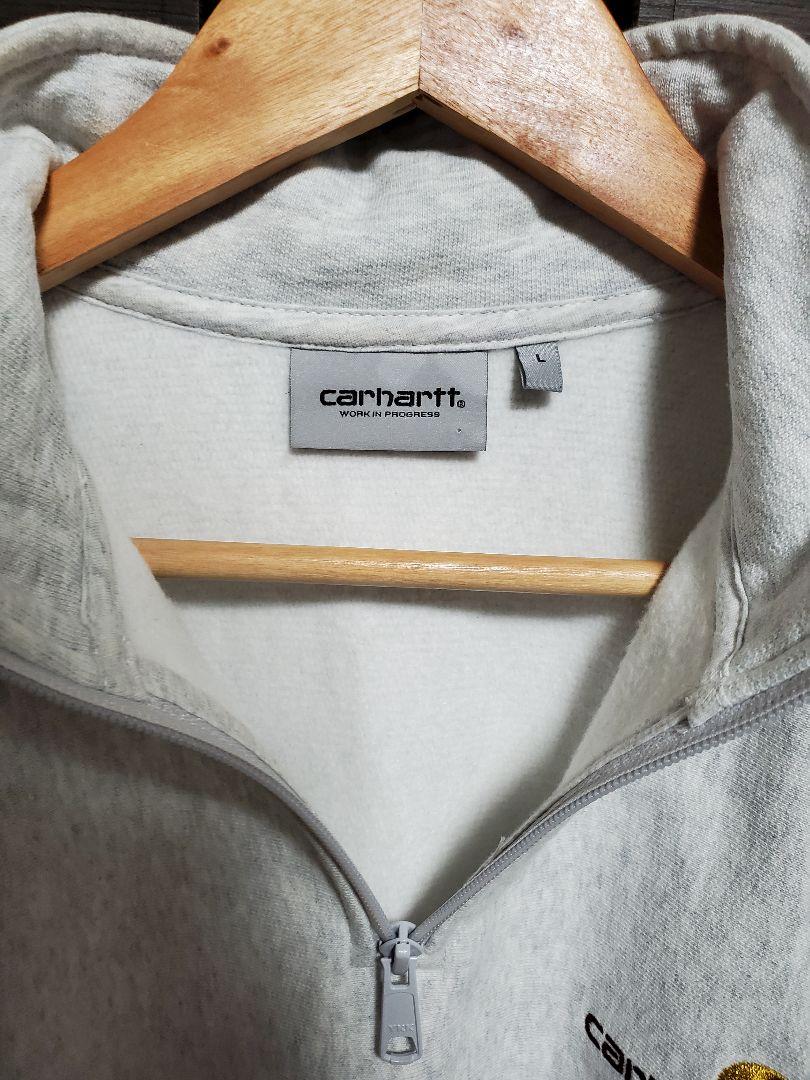 雑誌で紹介された 「正規品」Carharttハーフジップ スウェット 大海物語 Carhartt ハーフジップ正規品 スウェット