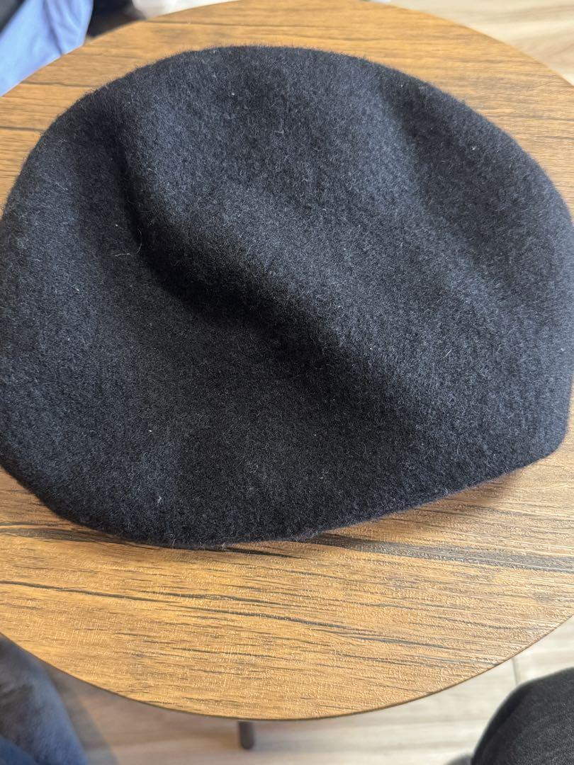 【自宅着用のみ】FRED PERRY Wool Beret ベレー帽