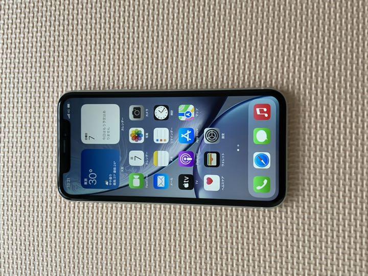 iPhone XR White 64 GB SIMフリー - スマートフォン本体