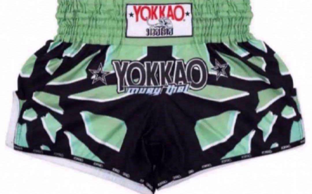 White Eagle:YOKKAO 「BROKEN」黒緑 Lサイズ