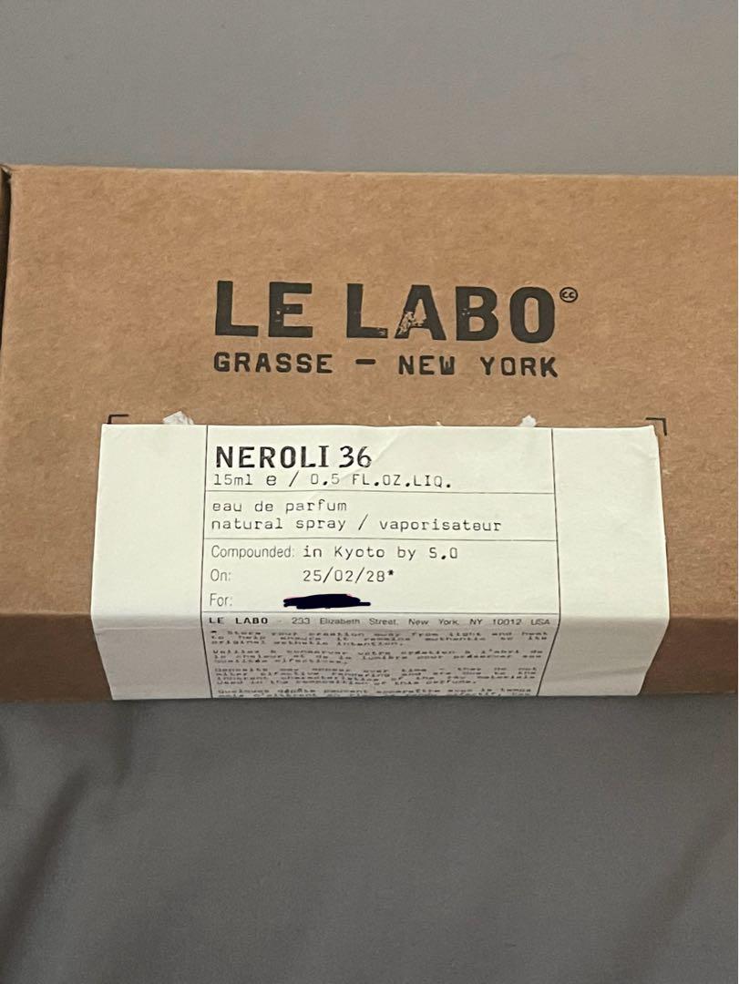 LE LABO NEROLI 36 オードパルファム 15ml