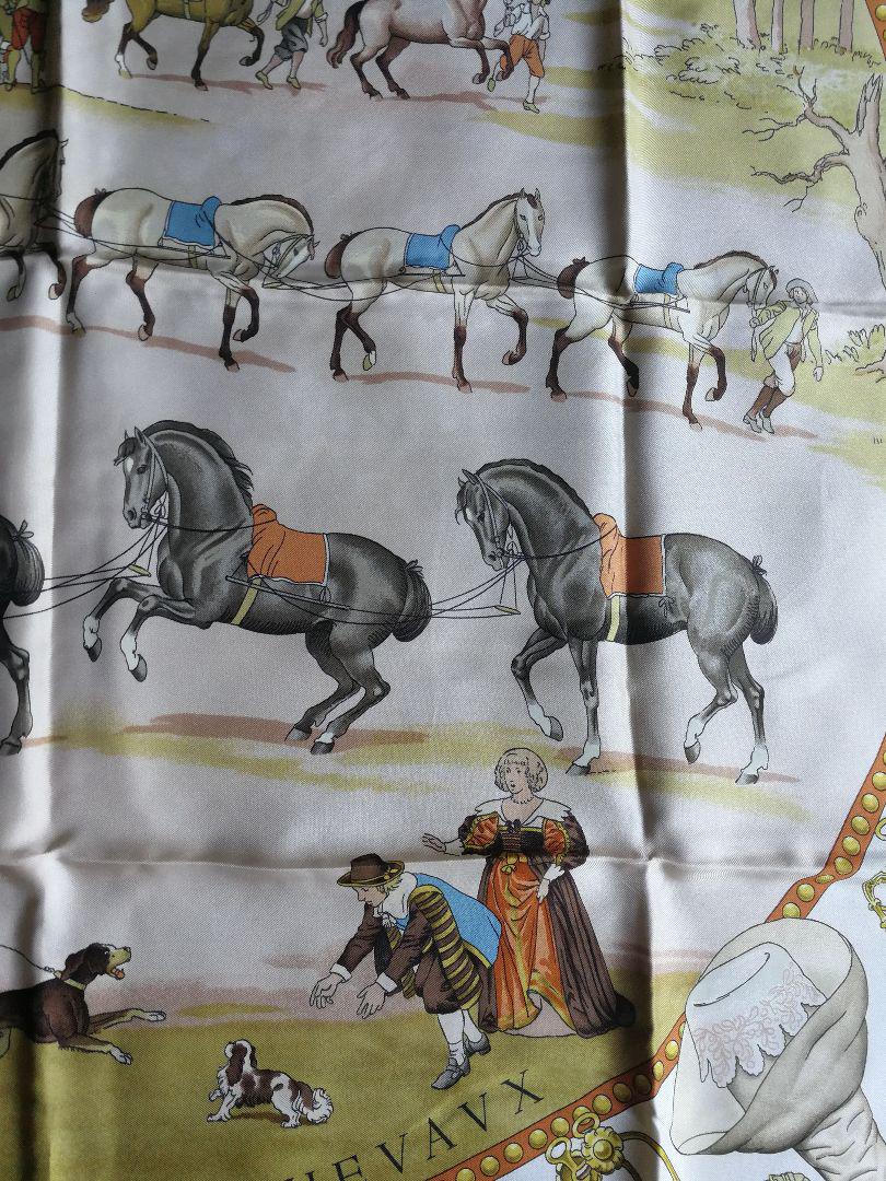 エルメス HERMES スカーフ　カレ90 馬のプレゼンテーション エルメス HERMES スカーフ カレ90 馬のプレゼンテーション