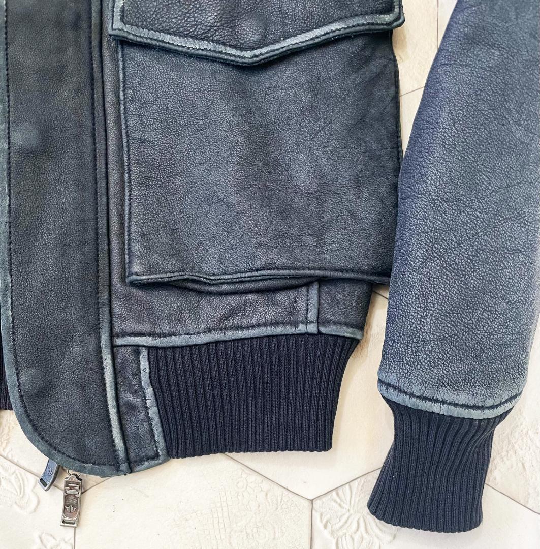 定価15万円 MAHARISHI マハリシ MHI 名作 A-2 レザーブルゾン - メルカリ