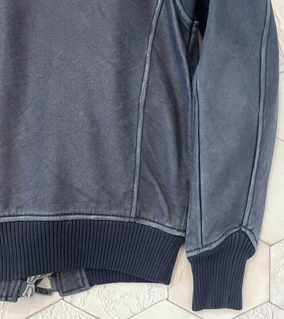定価15万円 MAHARISHI マハリシ MHI 名作 A-2 レザーブルゾン マハリシ